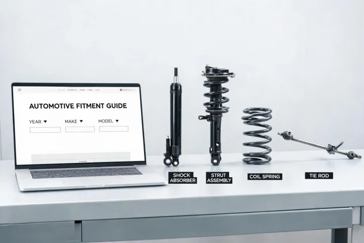 KYB fitment guide for suspension parts